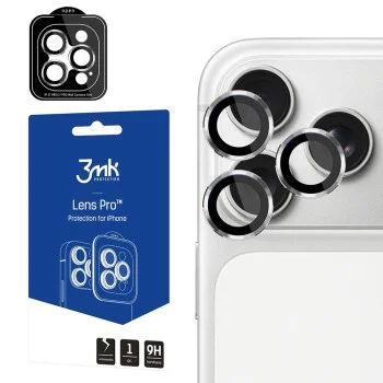Протектор за камера 3mk Lens Protection Pro - iPhone 18 Pro / iPhone 18 Pro Max - Сребрист
