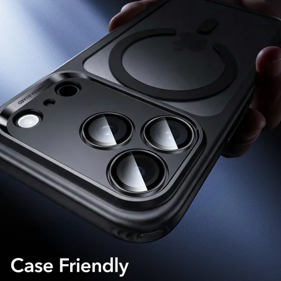 Протектор за камера ESR Armorite Camera Lens Protectors (2 броя в комплект) - iPhone 18 Pro / iPhone 18 Pro Max - Черен