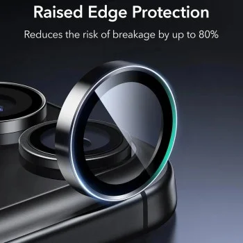 Протектор за камера ESR Armorite Camera Lens Protectors - iPhone 18 Pro / iPhone 18 Pro Max - Бордо