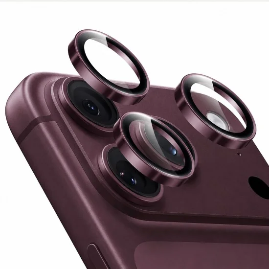 Протектор за камера ESR Armorite Camera Lens Protectors - iPhone 18 Pro / iPhone 18 Pro Max - Бордо
