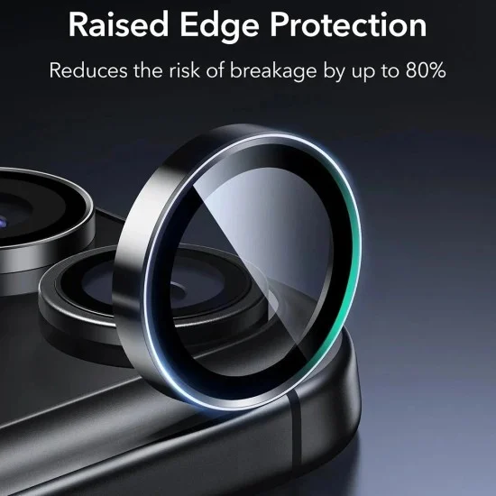 Протектор за камера ESR Armorite Camera Lens Protectors - iPhone 18 Pro / iPhone 18 Pro Max - Черен
