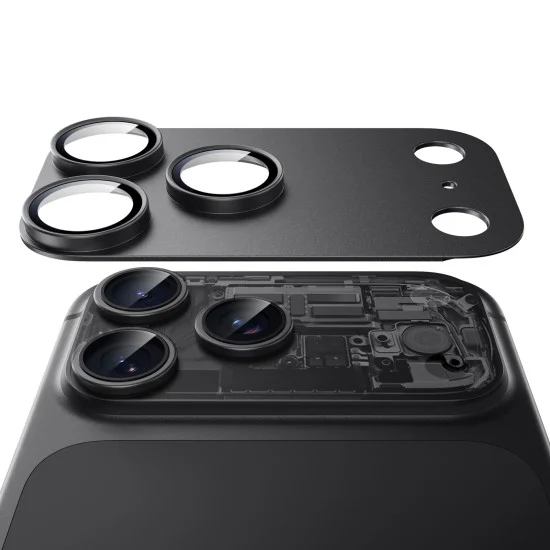 Протектор за камера ESR Armorite Pro Camera Protector - iPhone 18 Pro - Черен