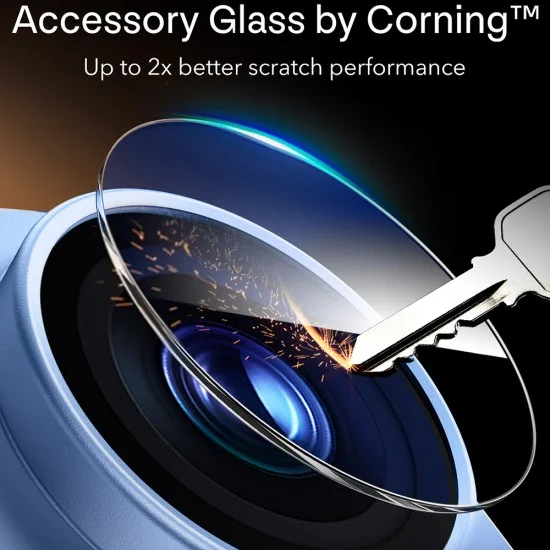Протектор за камера ESR Armorite Pro Camera Protector - iPhone 18 Pro - Син