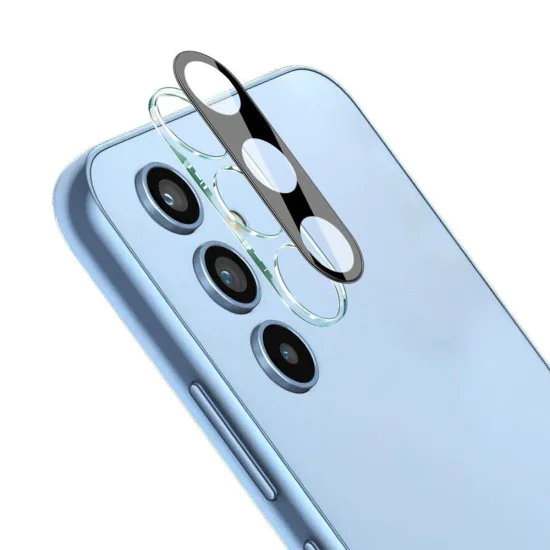Протектор за камера Folie за Samsung Galaxy A05s - Techsuit - Цяло стъкло за камера - Черен