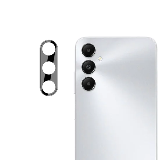 Протектор за камера Folie за Samsung Galaxy A05s - Techsuit - Цяло стъкло за камера - Черен