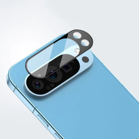 Протектор за камера за Google Pixel 9 Pro XL - Пълно стъкло на камерата - черно