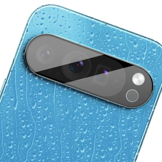 Протектор за камера за Google Pixel 9 Pro XL - Пълно стъкло на камерата - черно