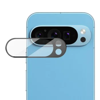 Протектор за камера за Google Pixel 9 Pro XL - Пълно стъкло на камерата - черно