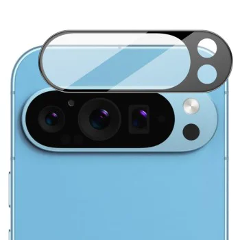 Протектор за камера за Google Pixel 9 Pro XL - Пълно стъкло на камерата - черно