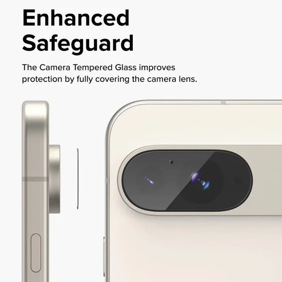 Протектор за камера за Google Pixel 9 - Ringke Camera Protector Glass - Прозрачен