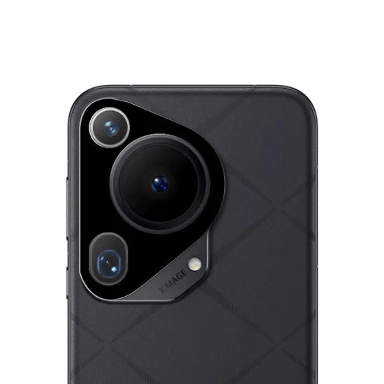 Протектор за камера за Huawei Pura 70 Ultra - Full Camera Glass - Techsuit - Черен