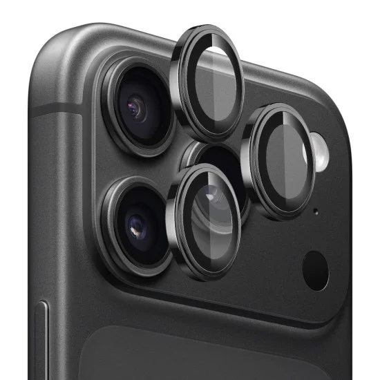 Протектор за камера Lito S+ Camera Glass Protector - iPhone 18 Pro / iPhone 18 Pro Max - Черен