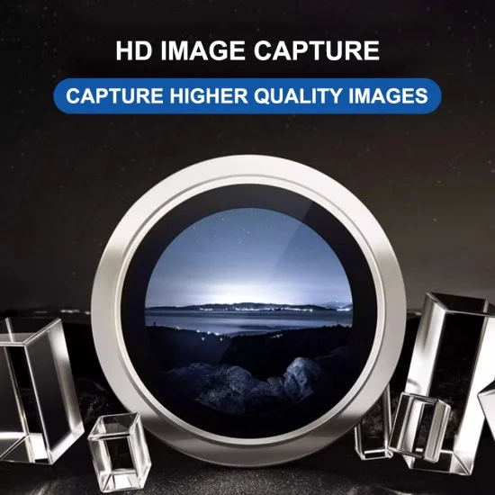 Протектор за камера Lito Titanium AR Camera Glass - iPhone 18 Pro / iPhone 18 Pro Max - Сребрист