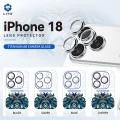 Протектор за камера Lito Titanium AR Camera Glass - iPhone 18 Pro / iPhone 18 Pro Max - Сребрист