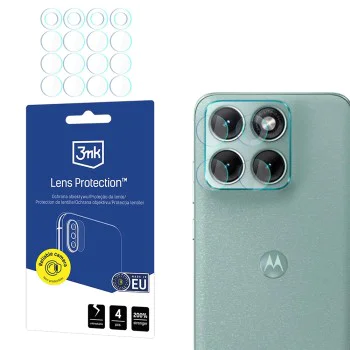 Протектор за камера за Motorola Edge 70 Fusion - Lens Protection (4 pack) - 3mk - Прозрачен