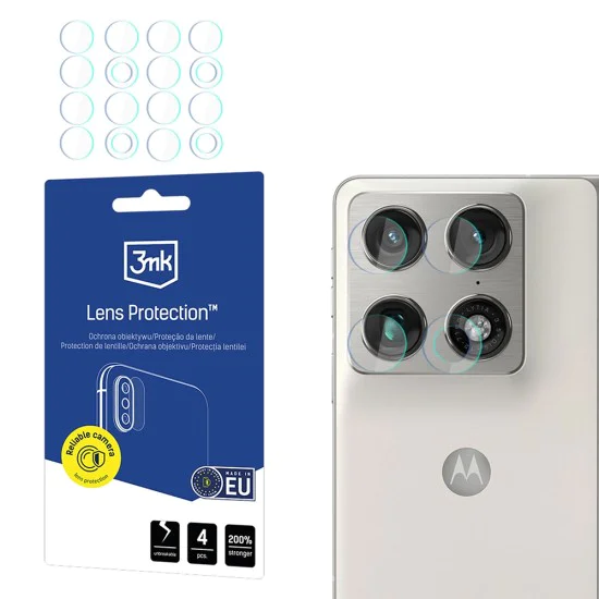 Протектор за камера за Motorola Razr Fold - Lens Protection (4 pack) - 3mk - Прозрачен