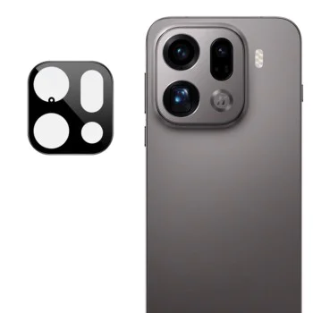 Протектор за камера за Oppo Find X9 Pro - Techsuit Full Camera Glass - Черен