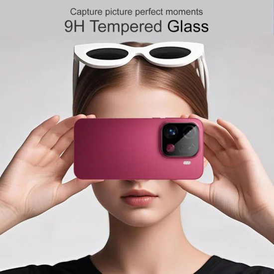 Протектор за камера за Oppo Find X9 Pro - Techsuit Full Camera Glass - Черен