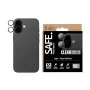 Протектор за камера PanzerGlass® SAFE. Camera Lens Protector - iPhone 17 / iPhone 16 / iPhone 16 Plus - Прозрачен