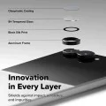Протектор за камера Ringke Camera Lens Frame Glass (2 броя в комплект) - Samsung Galaxy Z Flip8 - Черен