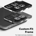Протектор за камера Ringke Camera Lens Frame Glass (2 броя в комплект) - Samsung Galaxy Z Flip8 - Черен