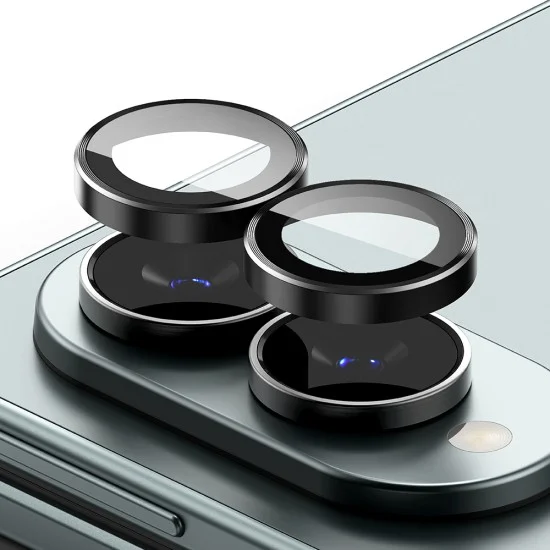 Протектор за камера Ringke Camera Lens Frame Glass (2 броя в комплект) - Samsung Galaxy Z Fold8 - Черен