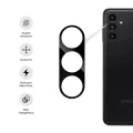 Протектор за камера за Samsung Galaxy S24 - Цяло стъкло на камерата - черен