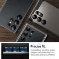 Протектор за камера Samsung Galaxy S24 Ultra (комплект 2) - Spigen Glas.tR Optik EZ Fit Pro - черно