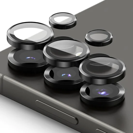 Протектор за камера за Samsung Galaxy S25 Ultra - Ringke Camera Lens Lens Frame Glass - черно