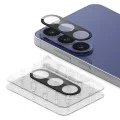 Протектор за камера за Samsung Galaxy S26 FE - Camera Full Cover Glass (2 pack) - Ringke - Черен