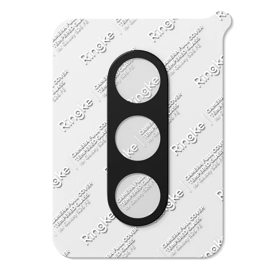 Протектор за камера за Samsung Galaxy S26 FE - Camera Full Cover Glass (2 pack) - Ringke - Черен