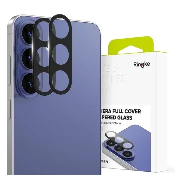 Протектор за камера за Samsung Galaxy S26 FE - Camera Full Cover Glass (2 pack) - Ringke - Черен