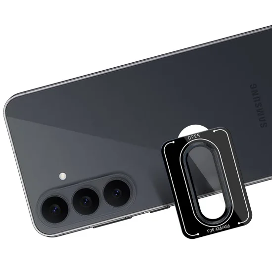 Протектор за камера за Samsung Galaxy S26 FE Lens Protection Pro - 3mk - Черен