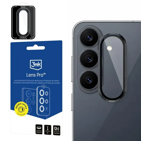 Протектор за камера за Samsung Galaxy S26 FE Lens Protection Pro - 3mk - Черен