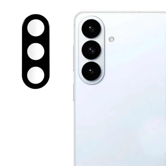 Протектор за камера за Samsung Galaxy S26 - Techsuit Full Camera Glass - Черен