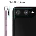 Протектор за камера за Samsung Galaxy Z Flip6 - Пълно стъкло за камера - Черен