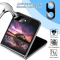 Протектор за камера за Samsung Galaxy Z Flip6 - Пълно стъкло за камера - Черен