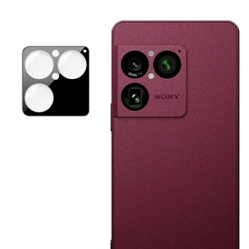 Протектор за камера за Sony Xperia 1 VIII Full Camera Glass - Techsuit - Черен