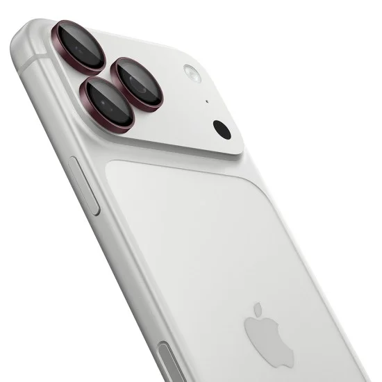 Протектор за камера Spigen (2 бр.) Optik.tR EZ Fit Pro Camera Glass (AGL12044) - iPhone 18 Pro / iPhone 18 Pro Max - Бордо