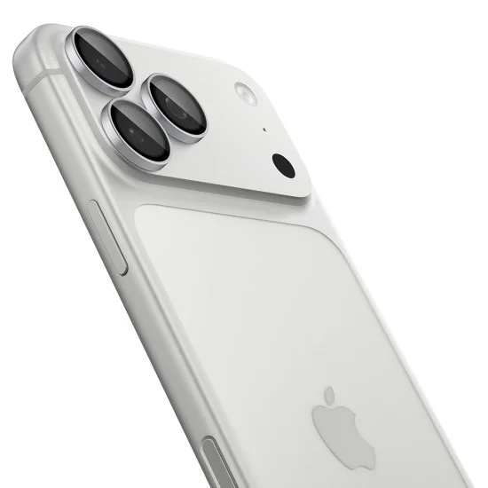 Протектор за камера Spigen (2 бр.) Optik.tR EZ Fit Pro Camera Glass (AGL12046) - iPhone 18 Pro / iPhone 18 Pro Max - Сребрист