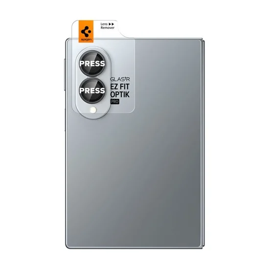 Протектор за камера Spigen Glas.tR EZ Fit Optik Pro HD (AGL11944) (2 броя в комплект) - Samsung Galaxy Z Fold8 - Черен