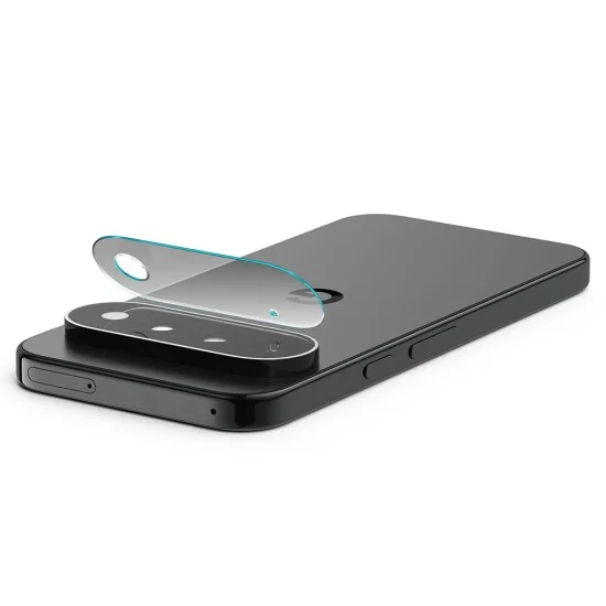 Протектор за камера Spigen Optik.tR EZ Fit Pro Camera Glass (2 броя в комплект) (AGL11489) - Google Pixel 11 Pro XL - Черен