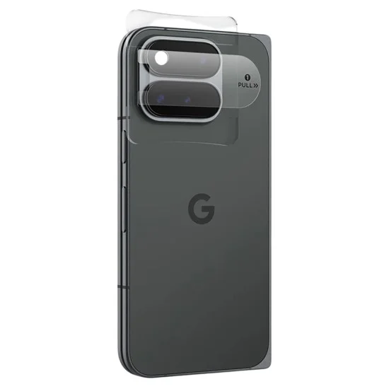 Протектор за камера Spigen Optik.tR EZ Fit Pro Camera Glass (AGL11491) (2 броя в комплект) - Google Pixel 11 Pro Fold - Прозрачен