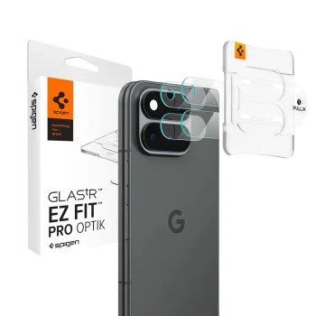 Протектор за камера Spigen Optik.tR EZ Fit Pro Camera Glass (AGL11491) (2 броя в комплект) - Google Pixel 11 Pro Fold - Прозрачен