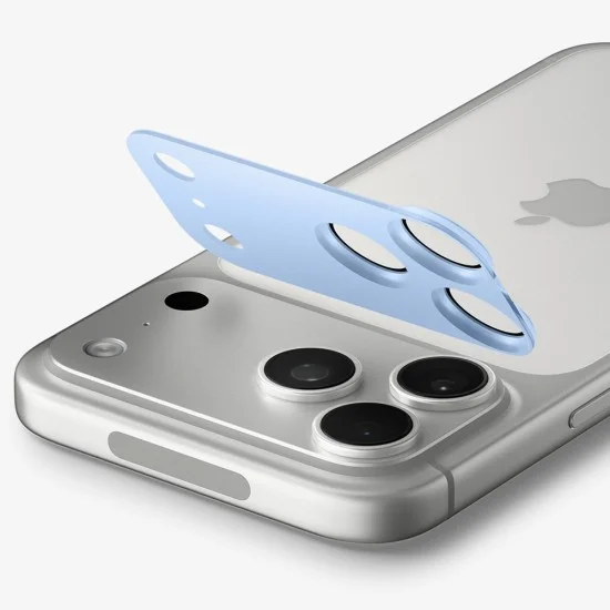 Протектор за камера Spigen Optik.tR EZ Fit Pro XL Camera Glass (AGL12037) - iPhone 18 Pro - Светлосин