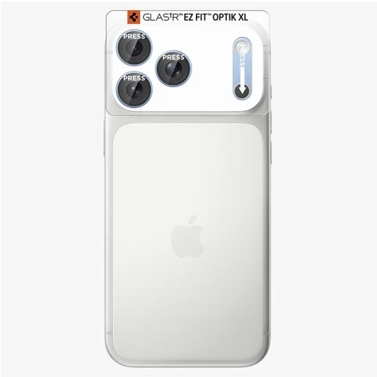 Протектор за камера Spigen Optik.tR EZ Fit Pro XL Camera Glass (AGL12037) - iPhone 18 Pro - Светлосин