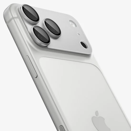 Протектор за камера Spigen Optik.tR EZ Fit Pro XL Camera Glass (AGL12038) - iPhone 18 Pro - Сребрист