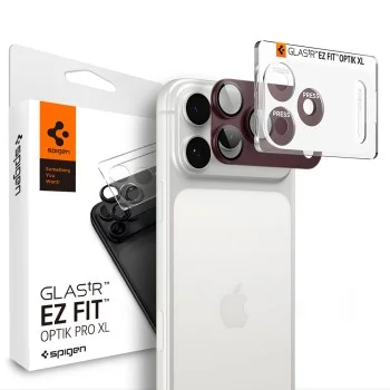 Протектор за камера Spigen Optik.tR EZ Fit Pro XL Camera Glass (AGL12040) - iPhone 18 Pro Max - Бордо