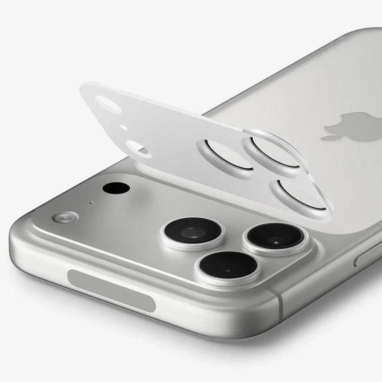 Протектор за камера Spigen Optik.tR EZ Fit Pro XL Camera Glass (AGL12042) - iPhone 18 Pro Max - Сребрист