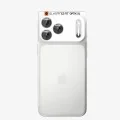 Протектор за камера Spigen Optik.tR EZ Fit Pro XL Camera Glass (AGL12042) - iPhone 18 Pro Max - Сребрист